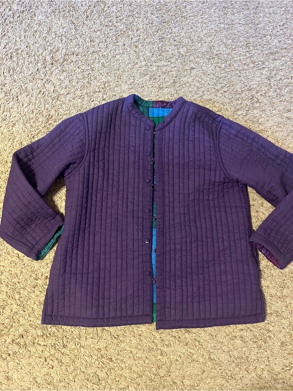 Patchwork Reversible Quilted Jacket - Picture 4 of 8